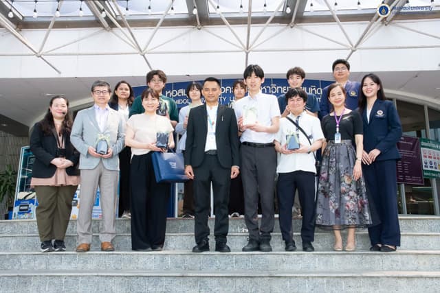 Mahidol Library welcomed the delegation from National University Corporation Tsukuba University of Technology