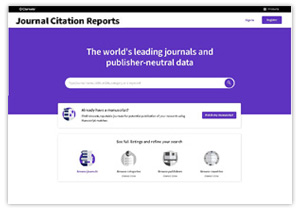 Journal Citation Reports (JCR)