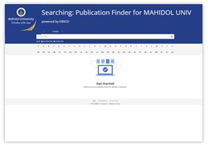 Publication Finder (Journals A to Z-EBSCO)