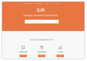 SJR : Scimago Journal & Country Rank