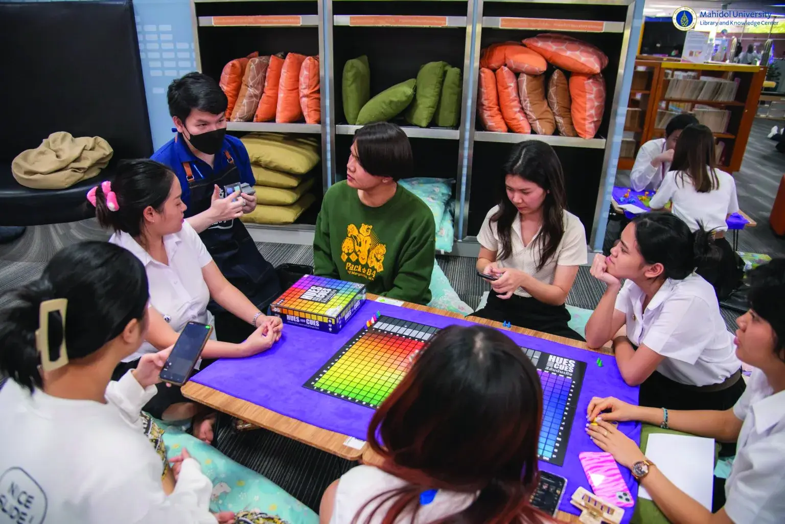พื้นที่ Board Games ภายในหอสมุดฯ