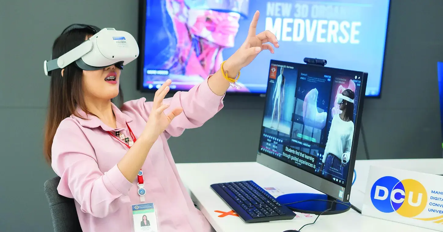 MEDVERSE / VR for Education @MU Library — ประสบการณ์การเรียนรู้เสมือนจริง