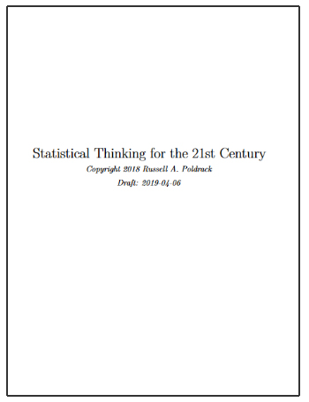Statistical Thinking for the 21st Century